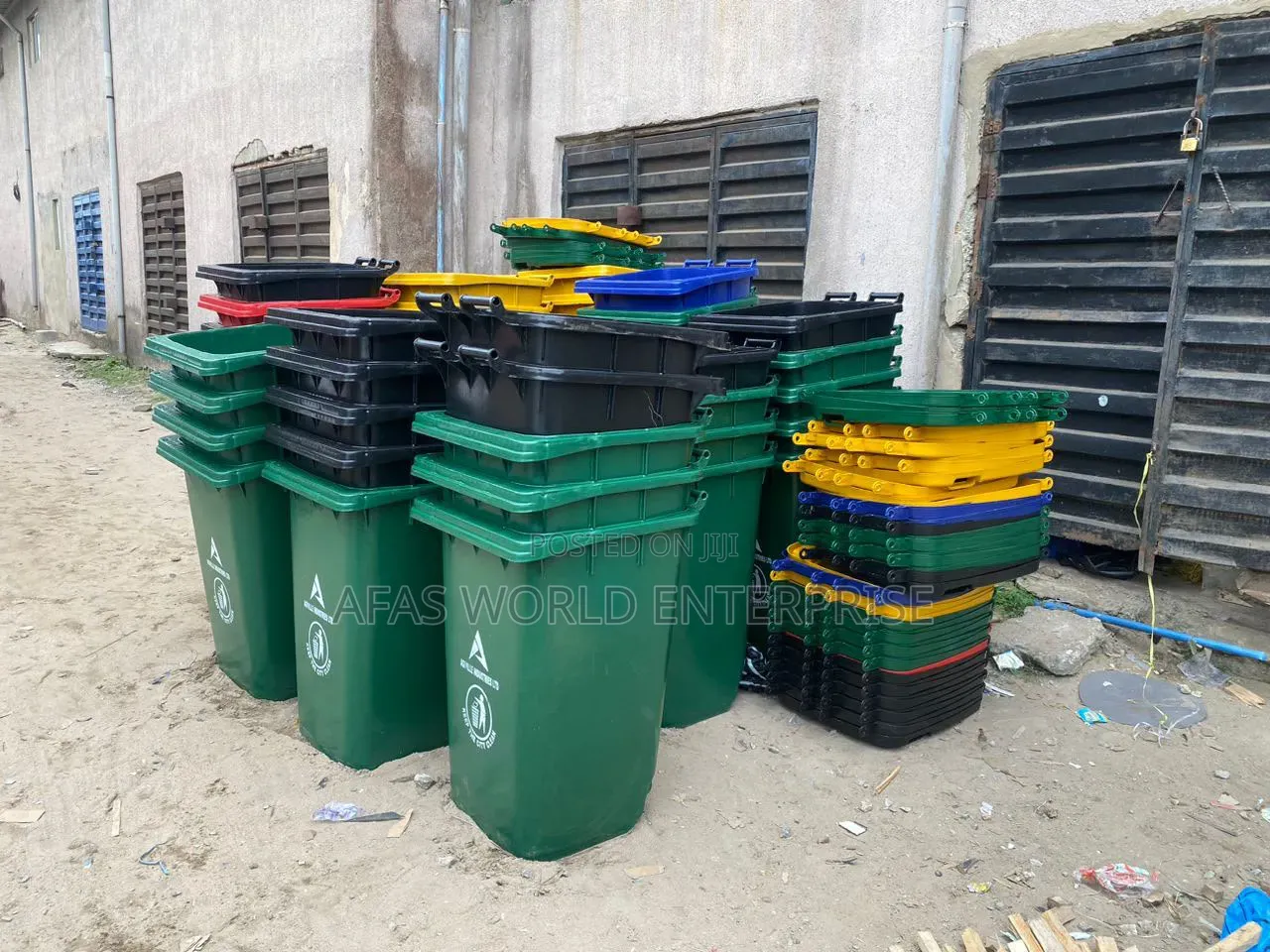 Strong 240ltr Waste Bin