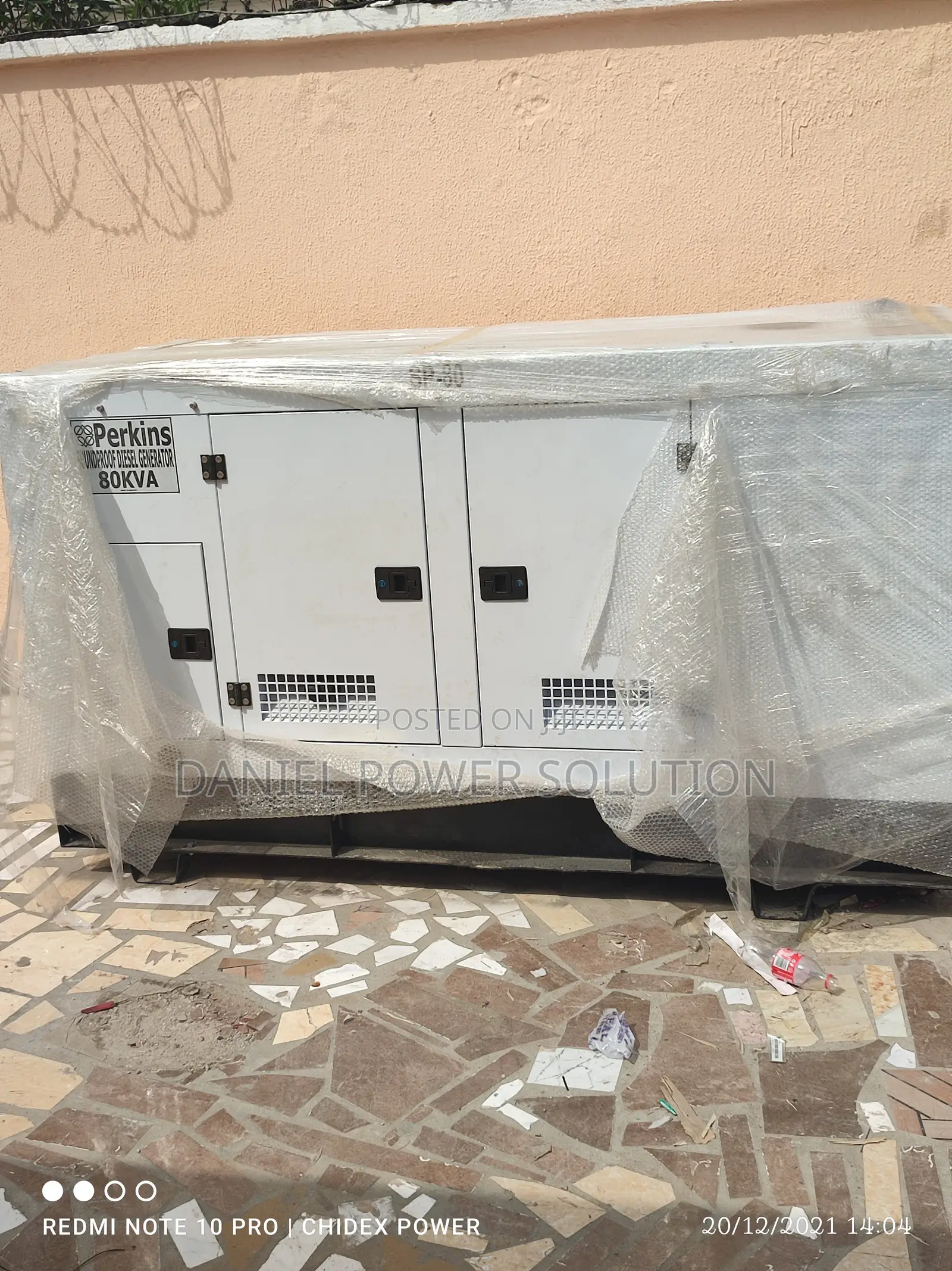 Perkins 80kva Diesel Silent Generator Set