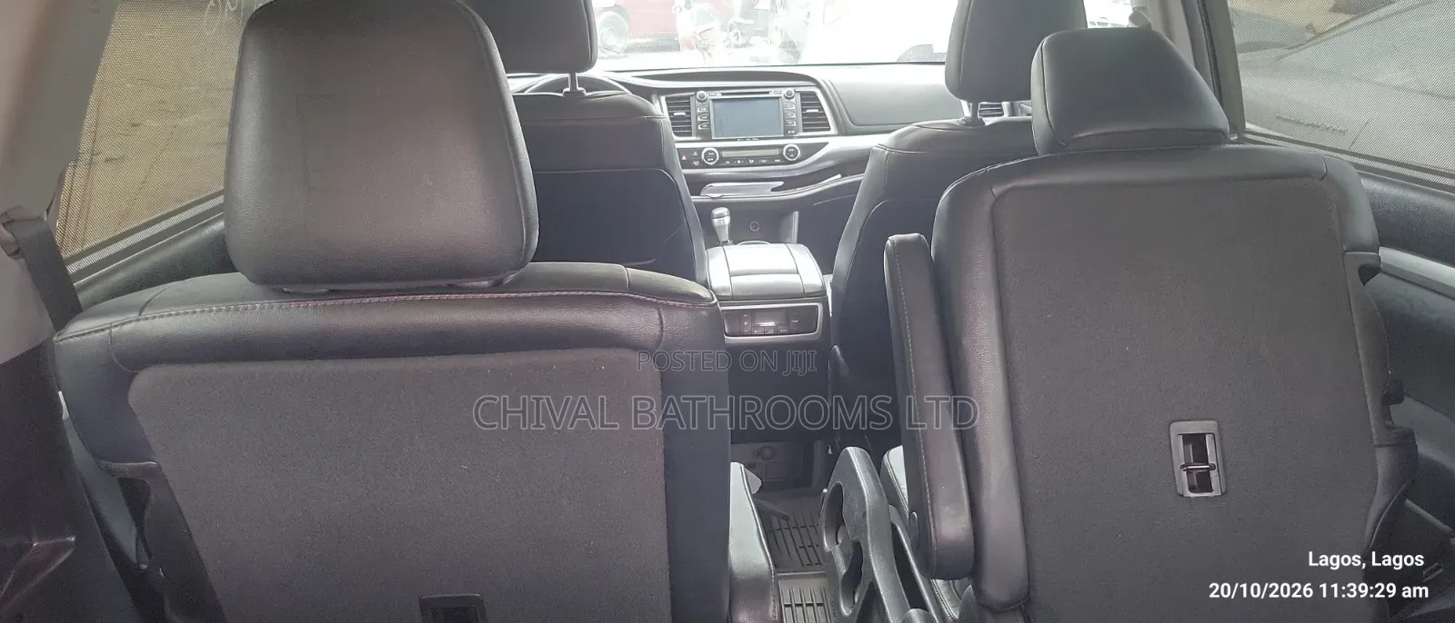 Toyota Highlander XLE 4x4 V6 (3.5L 6cyl 8A) 2017 White