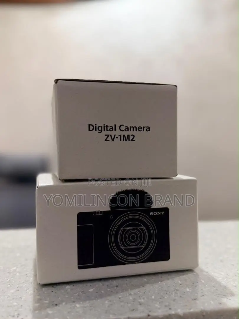 Sony ZV-1M2 Vlog Camera for Content Creators and Vloggers - Black