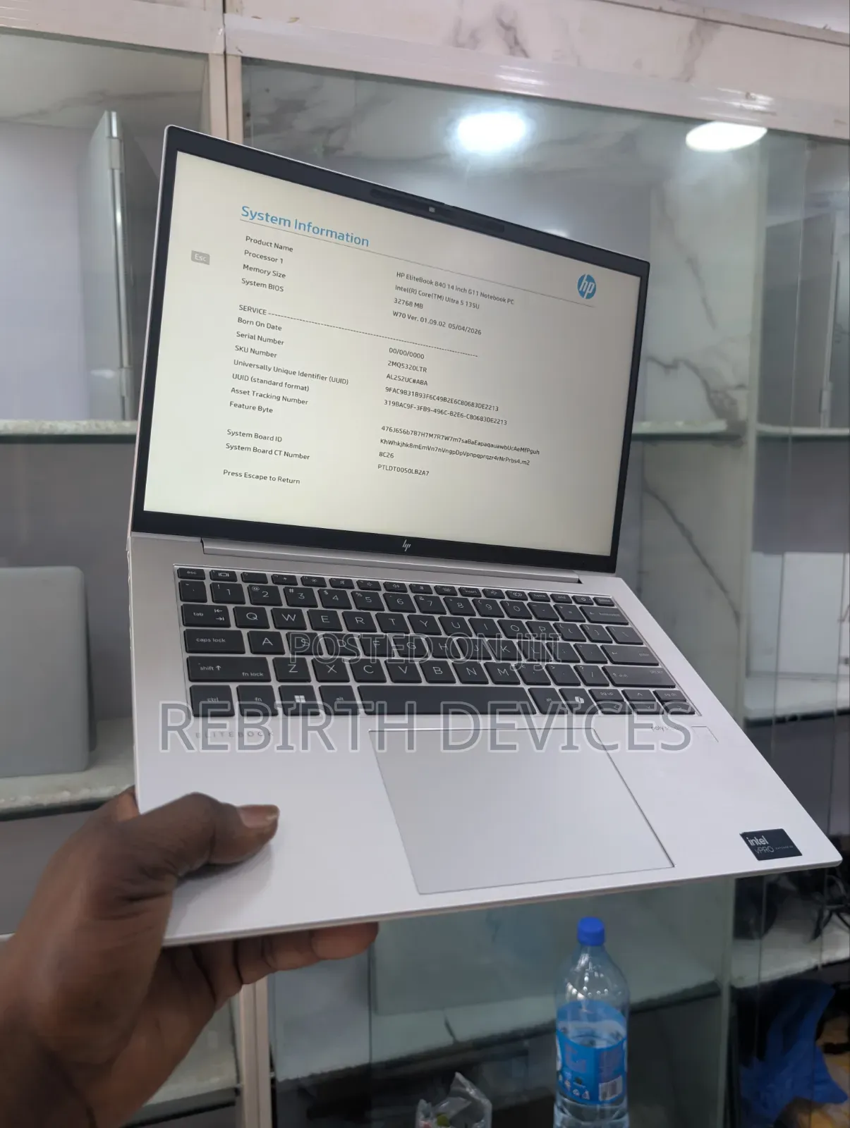 Laptop HP EliteBook 840 G11 32GB Intel Core Ultra 5 SSD 512GB