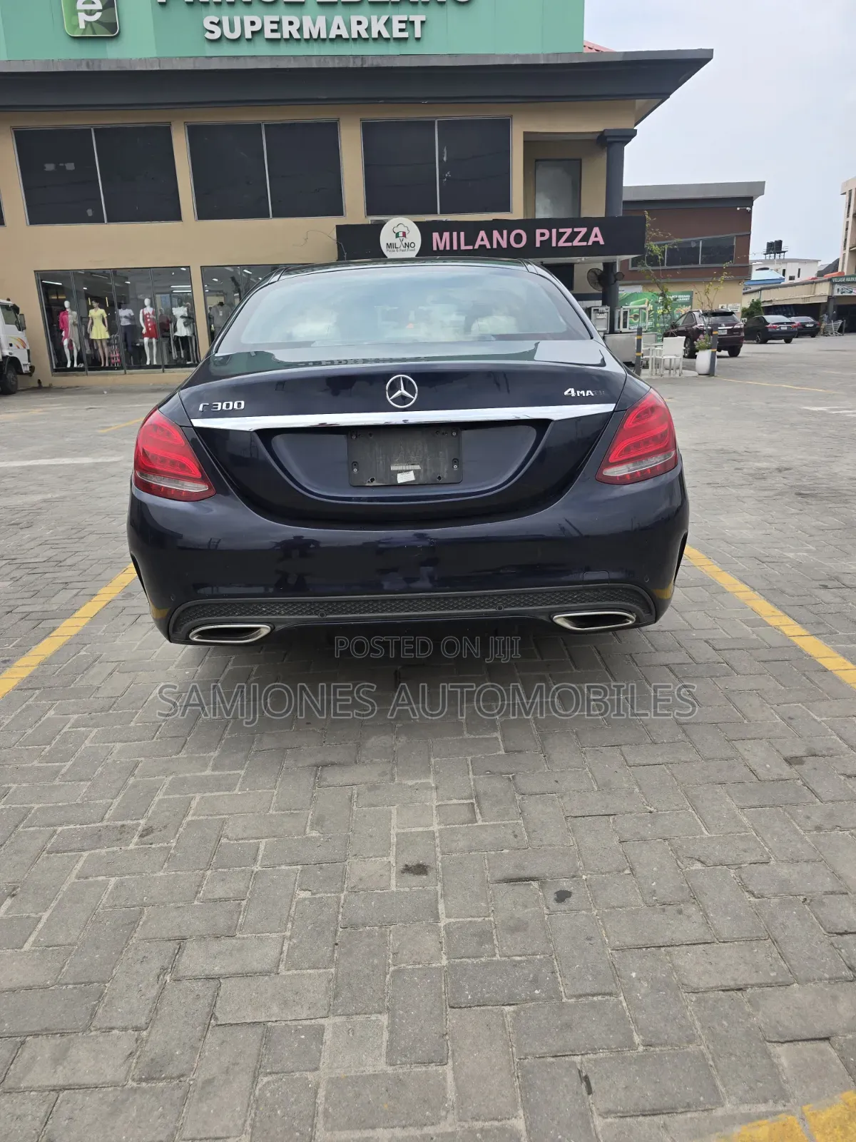 Mercedes-Benz C300 Sport 4Matic Sedan AWD (2.0L 4cyll 7A) 2016 Blue