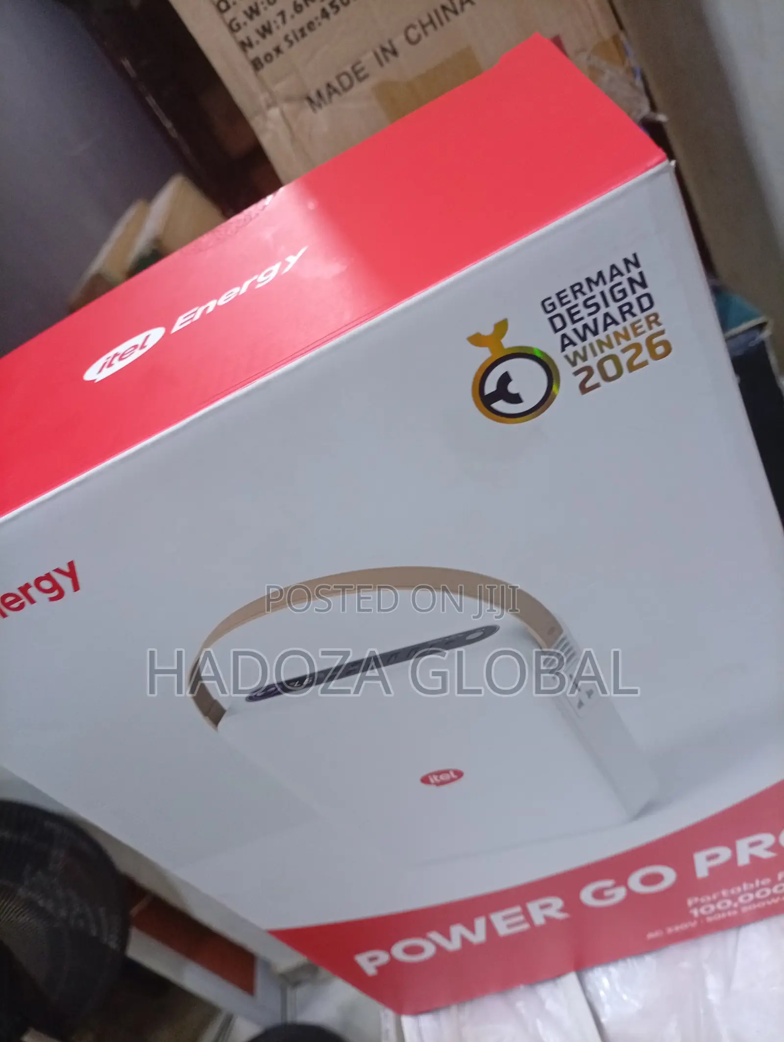 Itel Power Go Pro Quiet Electric Generator Supplying