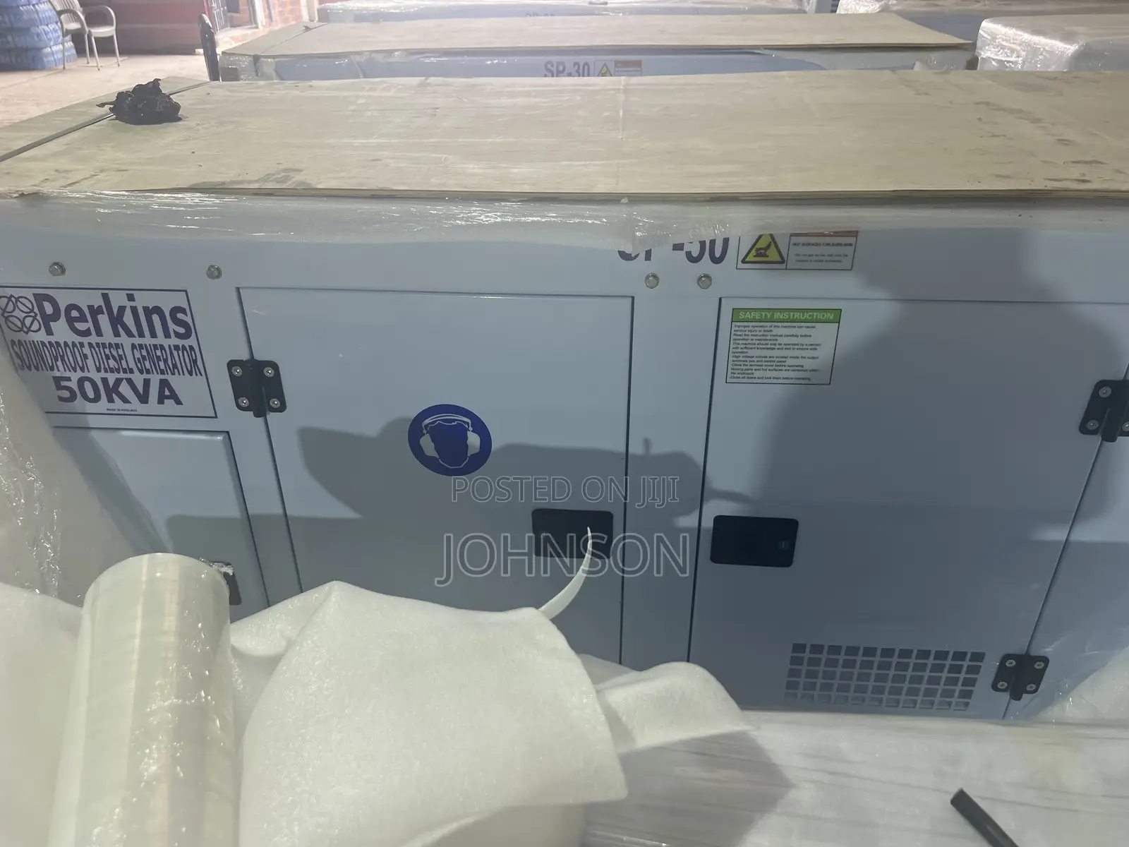 50kva Brand New UKPerkins Soundproof Diesel Generator 100% Copper 