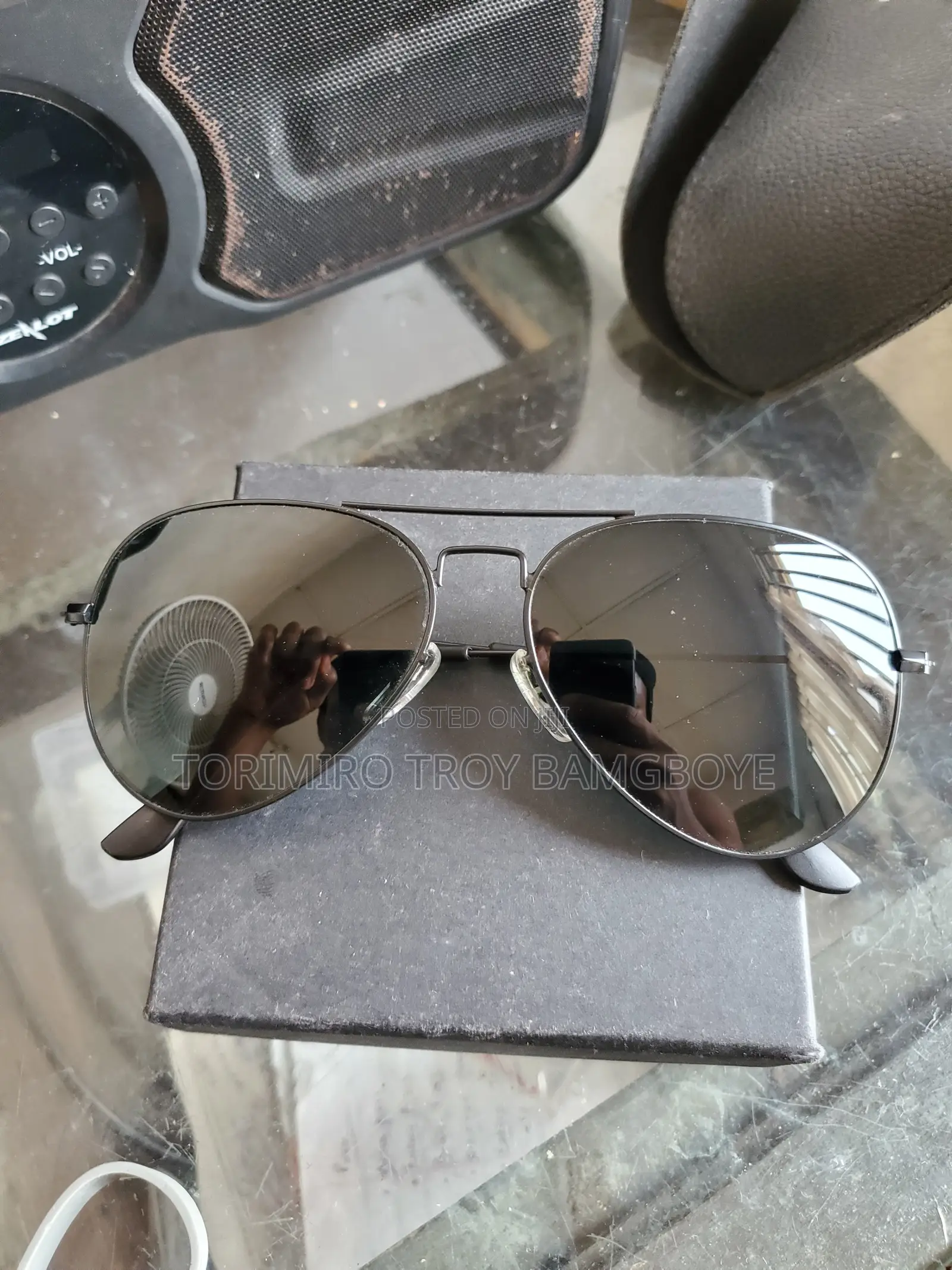 Premium Aviators Sunshades With Glass UV Protection Lens