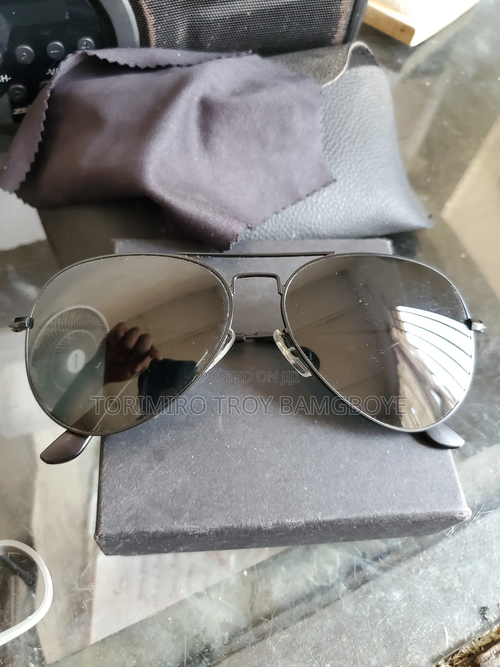 Premium Aviators Sunshades With Glass UV Protection Lens