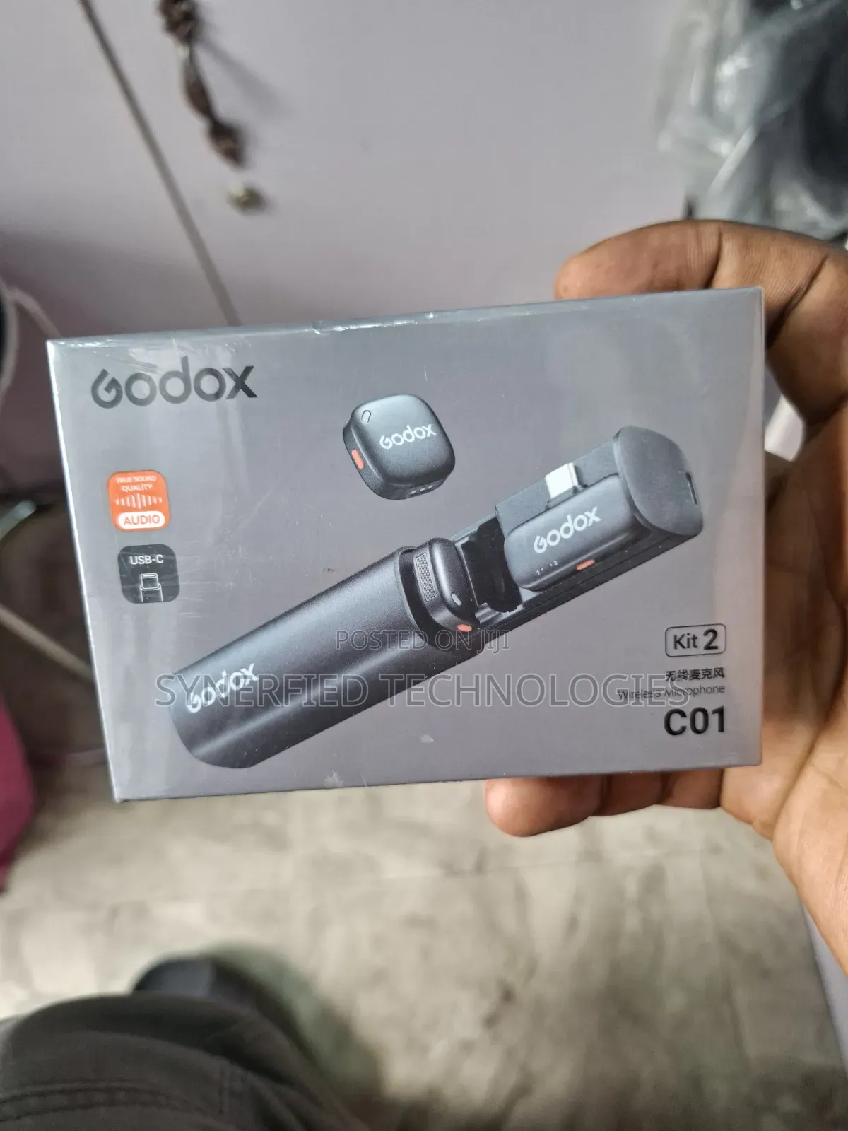 Godox C01 Kit 2 Wireless Lavalier Microphone System