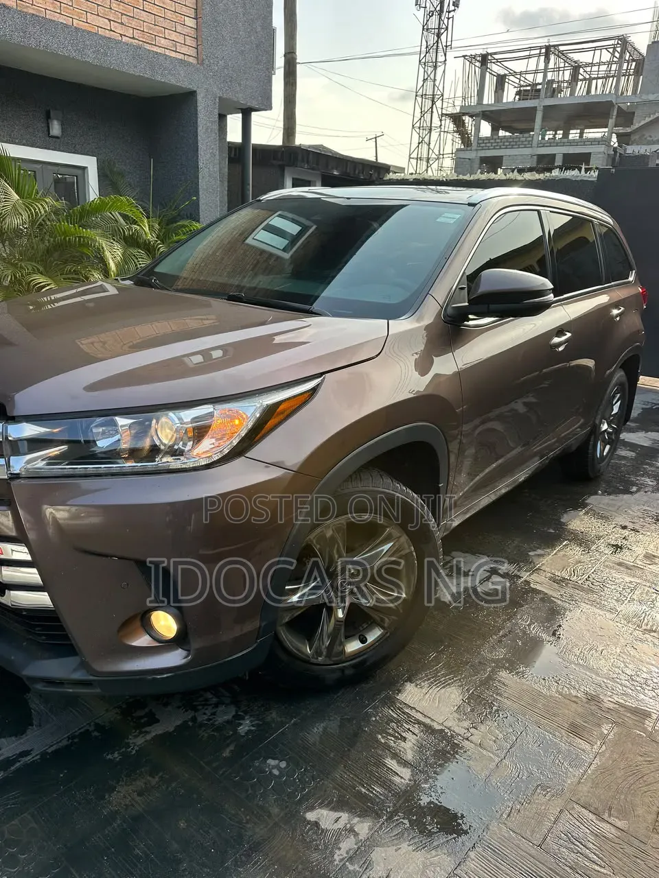 Toyota Highlander Limited Platinum 2019 Gold
