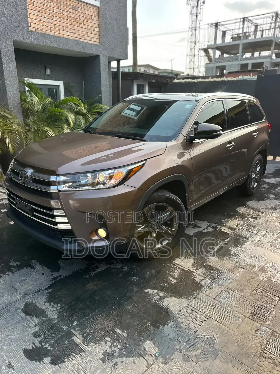Toyota Highlander Limited Platinum 2019 Gold