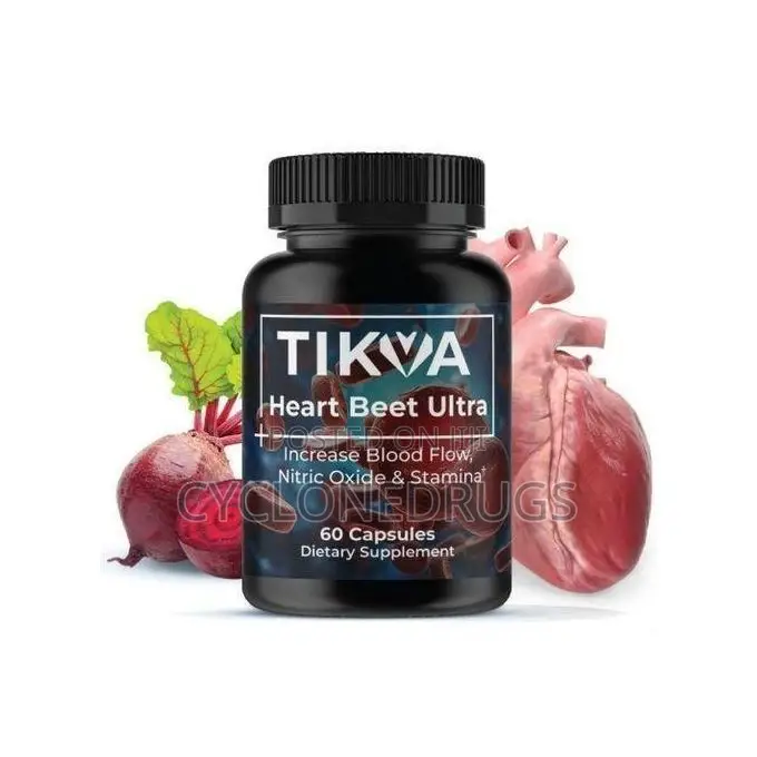 HEART BEET ULTRA Nitric Oxide Booster - 60 Capsules