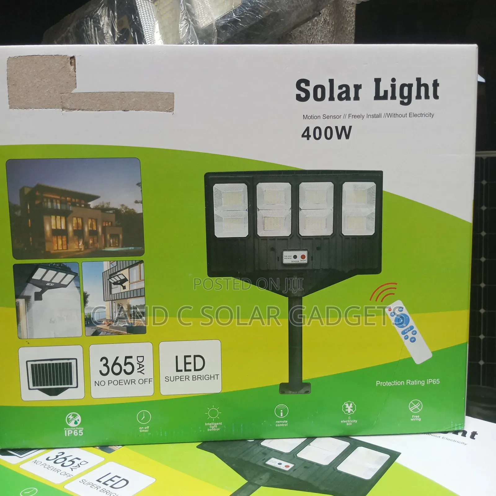 Led Solar Street Light 18eyes