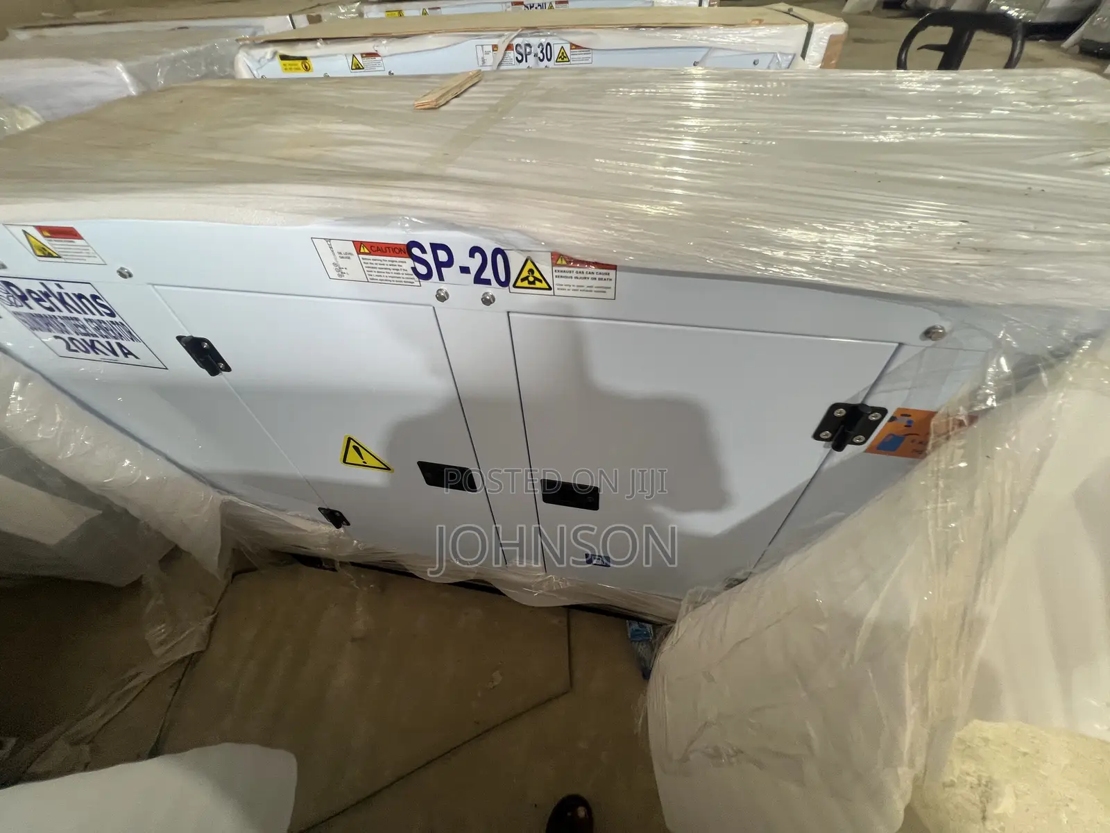20kva Brand New UKPerkins Soundproof Diesel Generator 100% Copper 