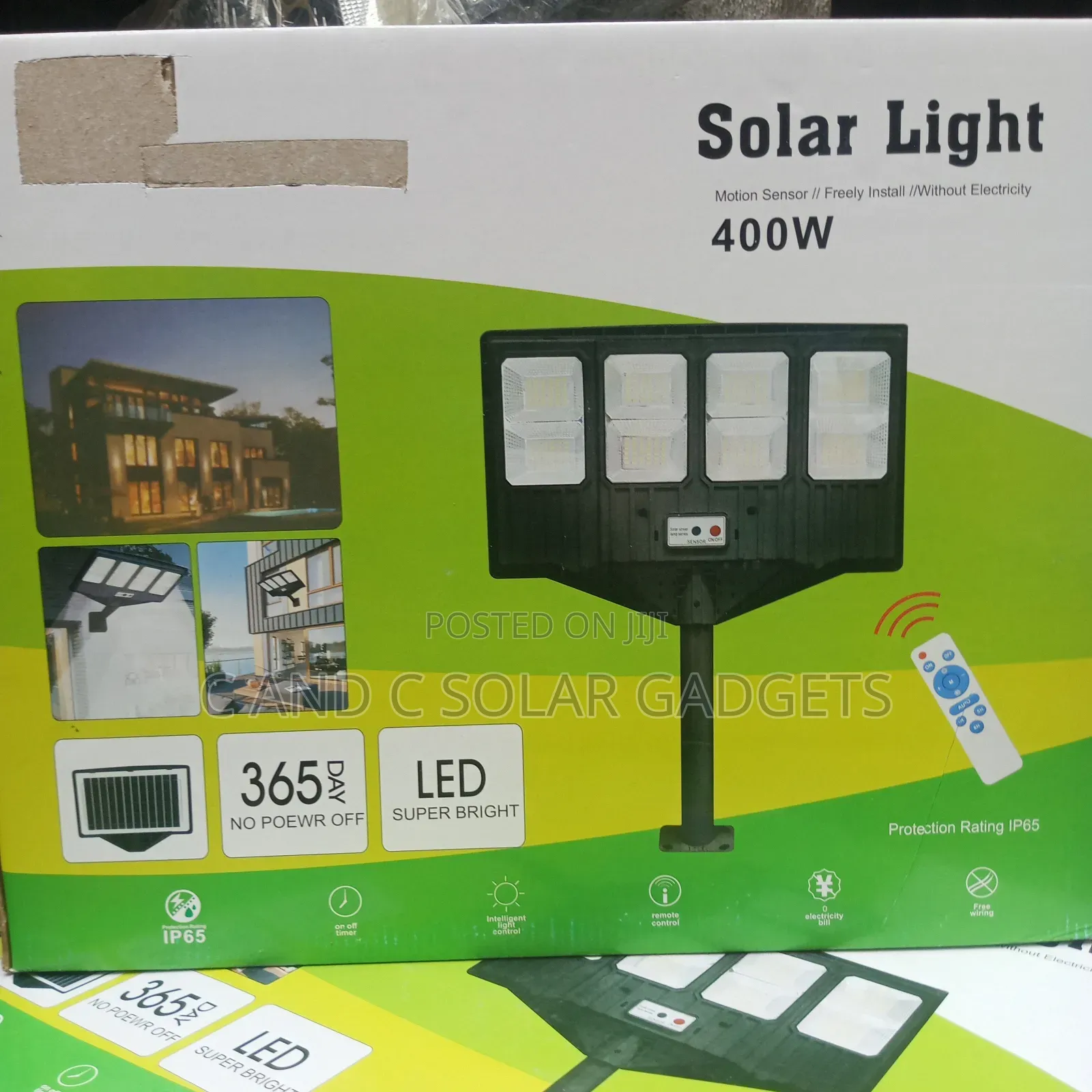 Led Solar Street Light 18eyes