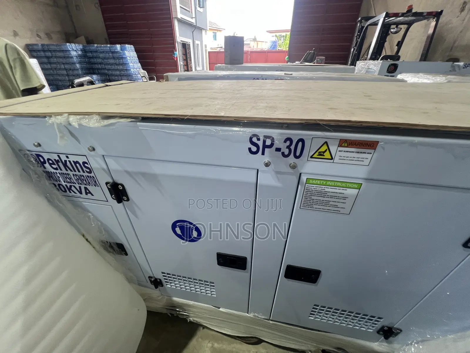 30kva Brand New UKPerkins Soundproof Diesel Generator 100% Copper 