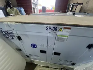 30kva Brand New UKPerkins Soundproof Diesel Generator 100% Copper 