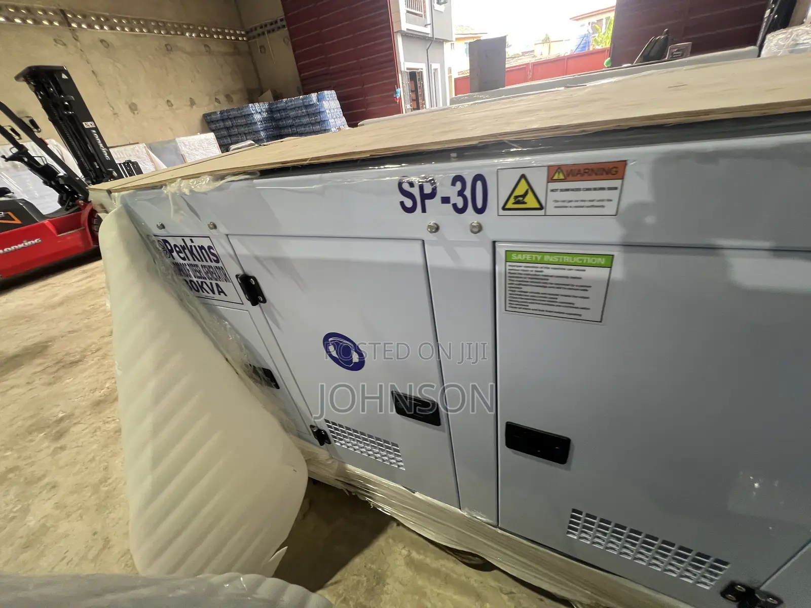 30kva Brand New UKPerkins Soundproof Diesel Generator 100% Copper 