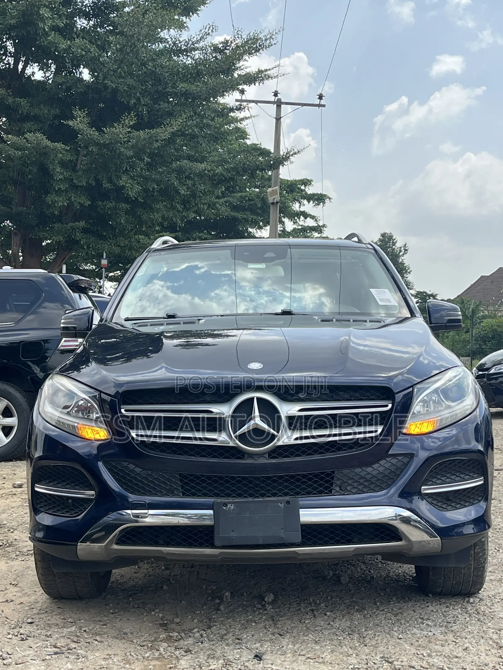 Mercedes-Benz GLE-Class GLE 350d 4MATIC 2015 Blue