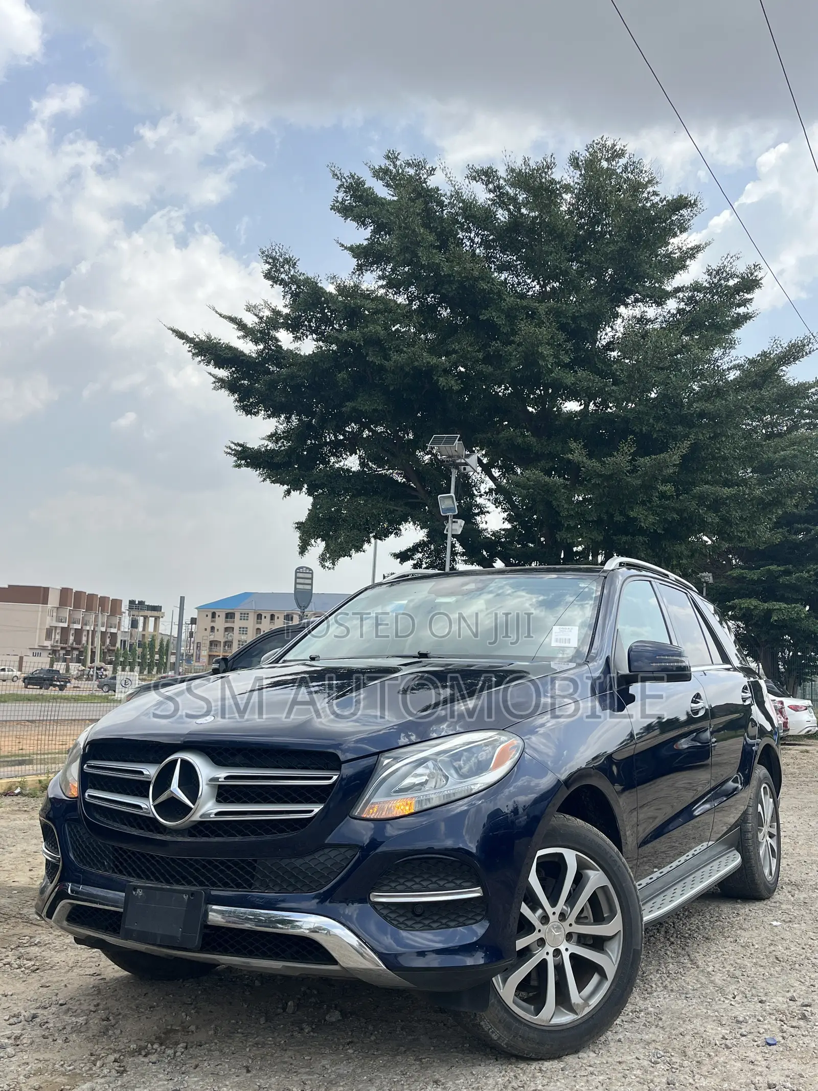 Mercedes-Benz GLE-Class GLE 350d 4MATIC 2015 Blue