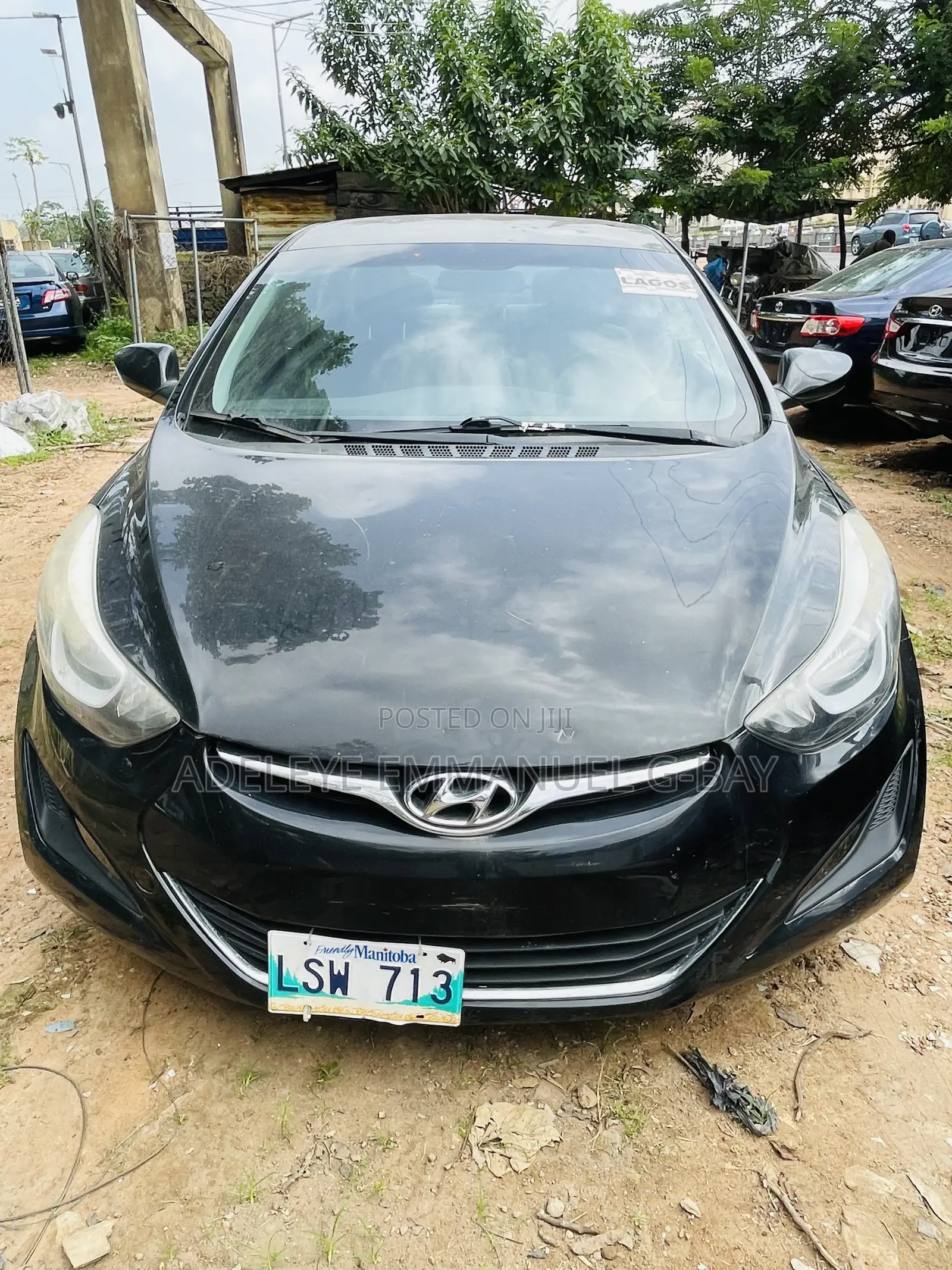 Hyundai Elantra 2014 Black