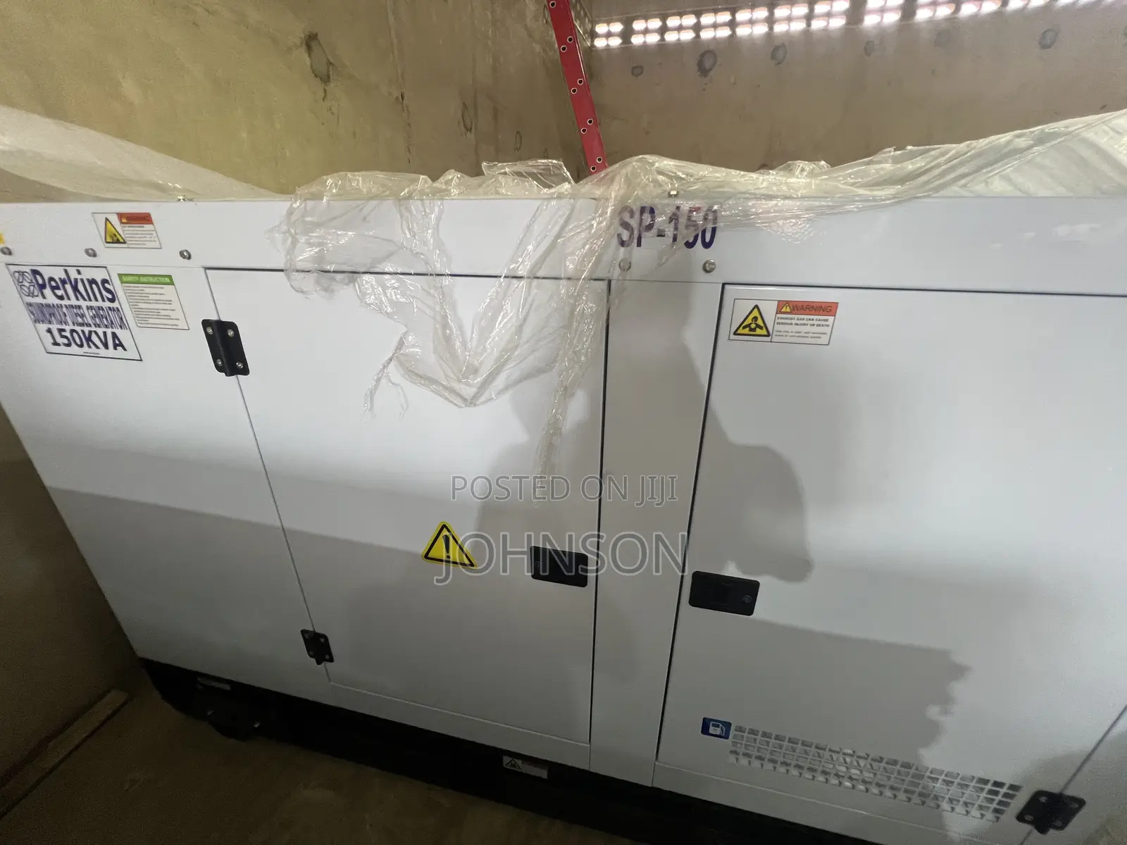 This150kva Brand New UKPerkins Soundproof Diesel Generator 100%Copper