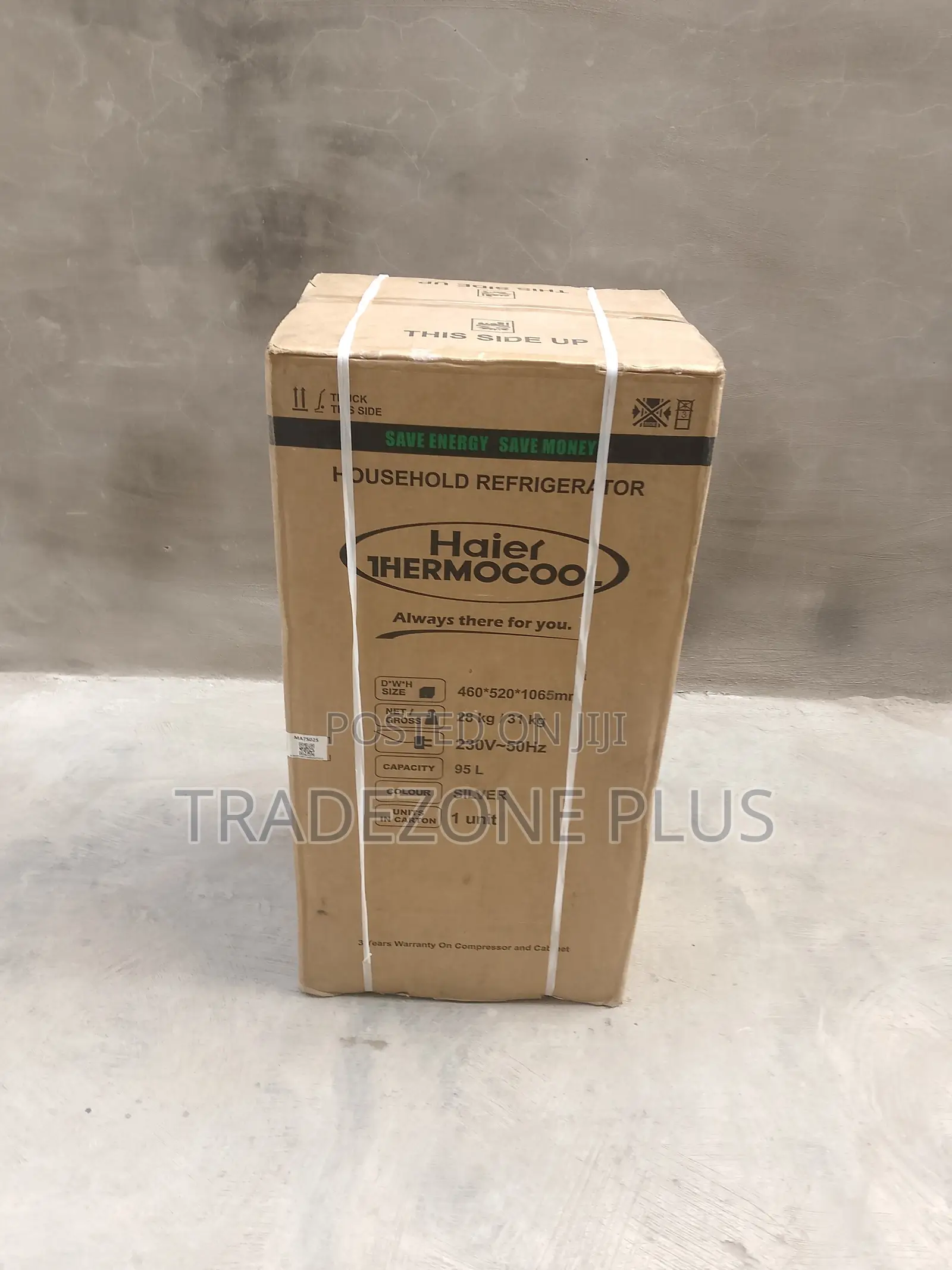 Haier Thermocool Double Door Refrigerator 95L HRF-95BEX