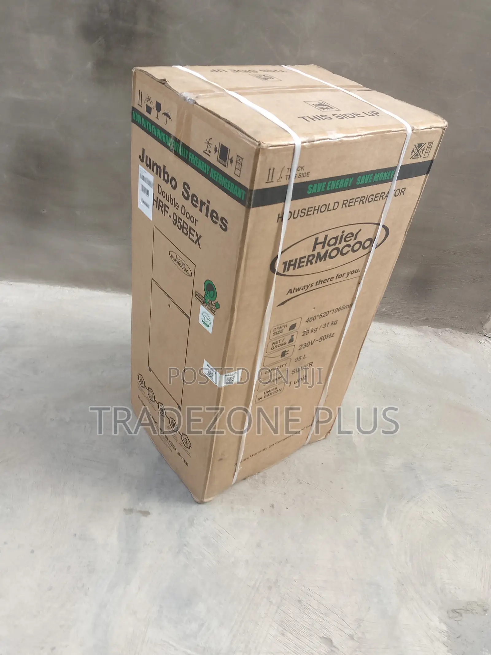 Haier Thermocool Double Door Refrigerator 95L HRF-95BEX