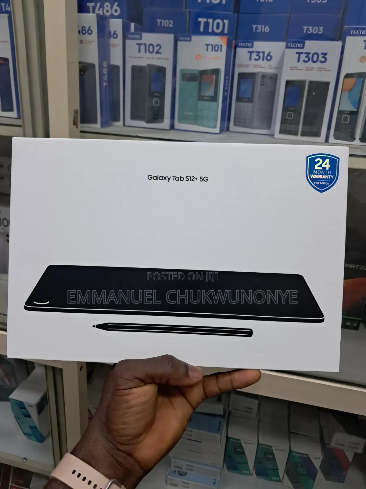 New Samsung Galaxy Tab S12+ 256 GB Black