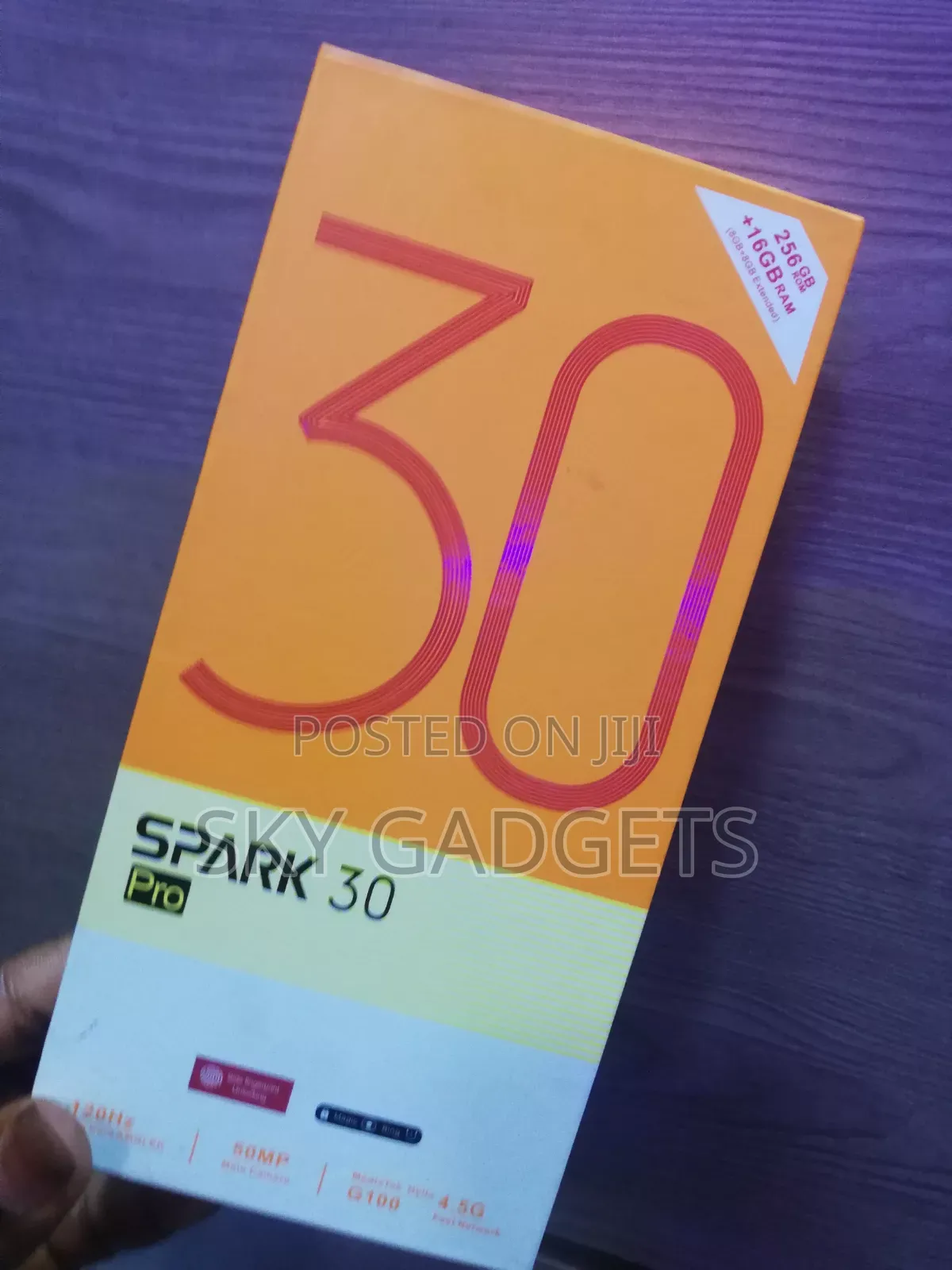 New Tecno Spark 30 Pro 256 GB Black