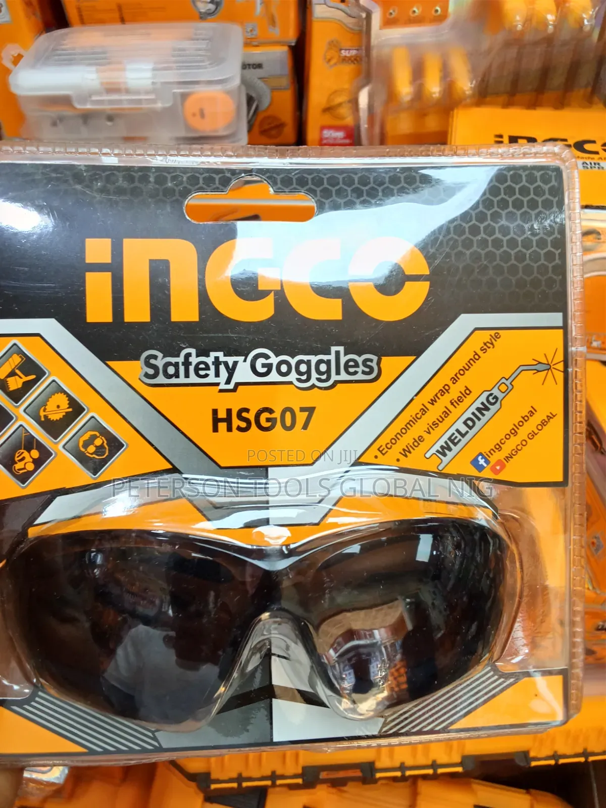 Ingco Safety Eye Goggles