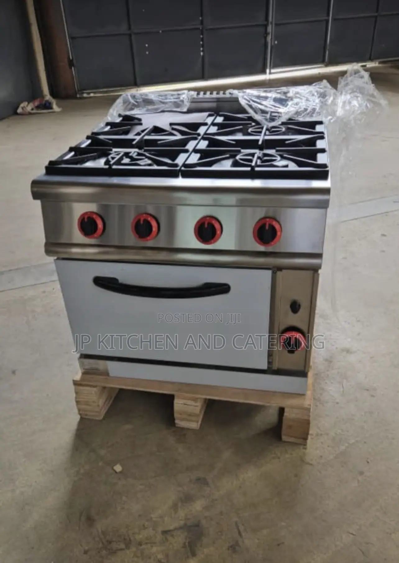 4 Burners Gas Cooker With Oven