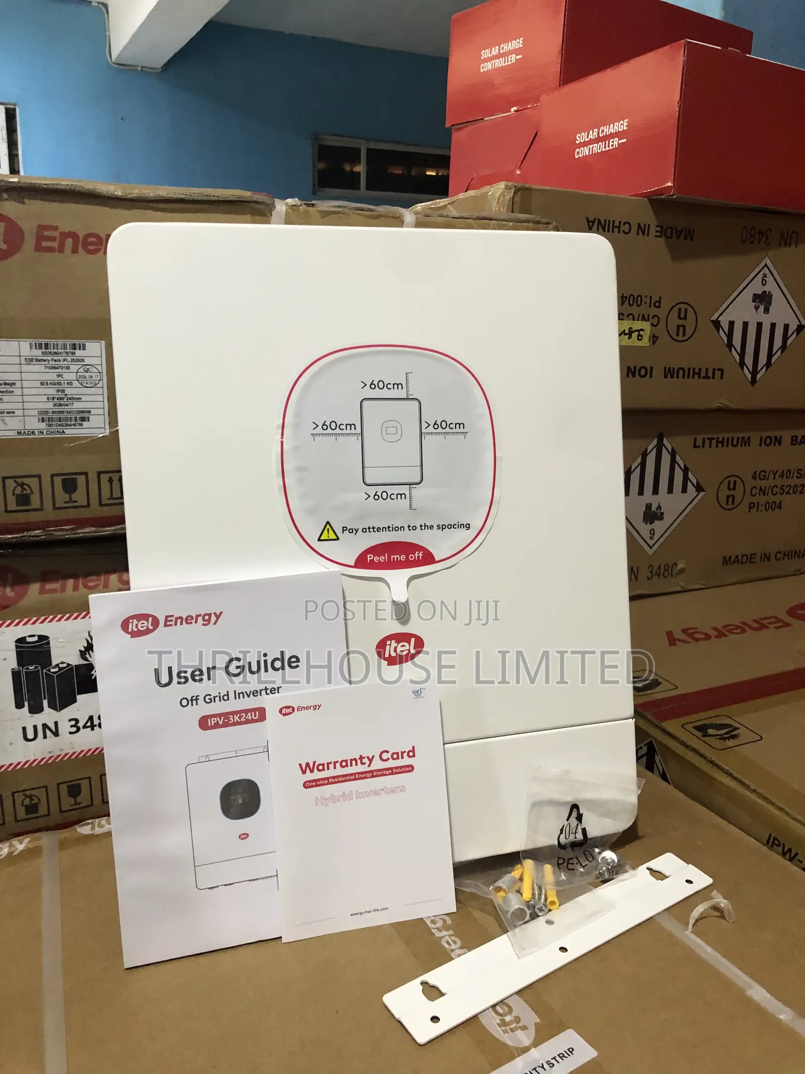 3kW-24v Itel Hybrid Inverter - Best Price!