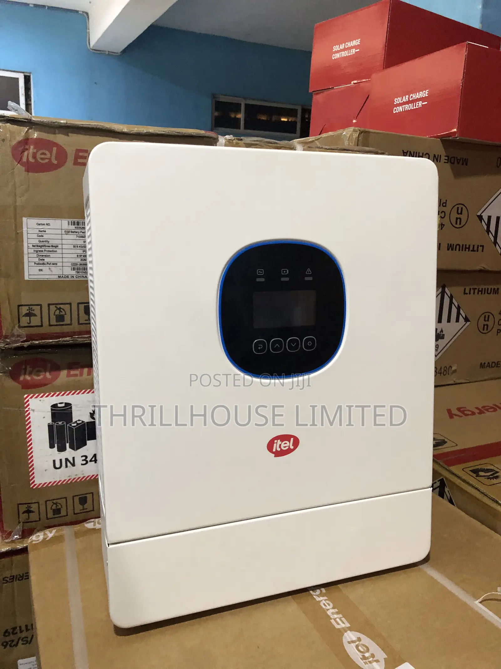 3kW-24v Itel Hybrid Inverter - Best Price!