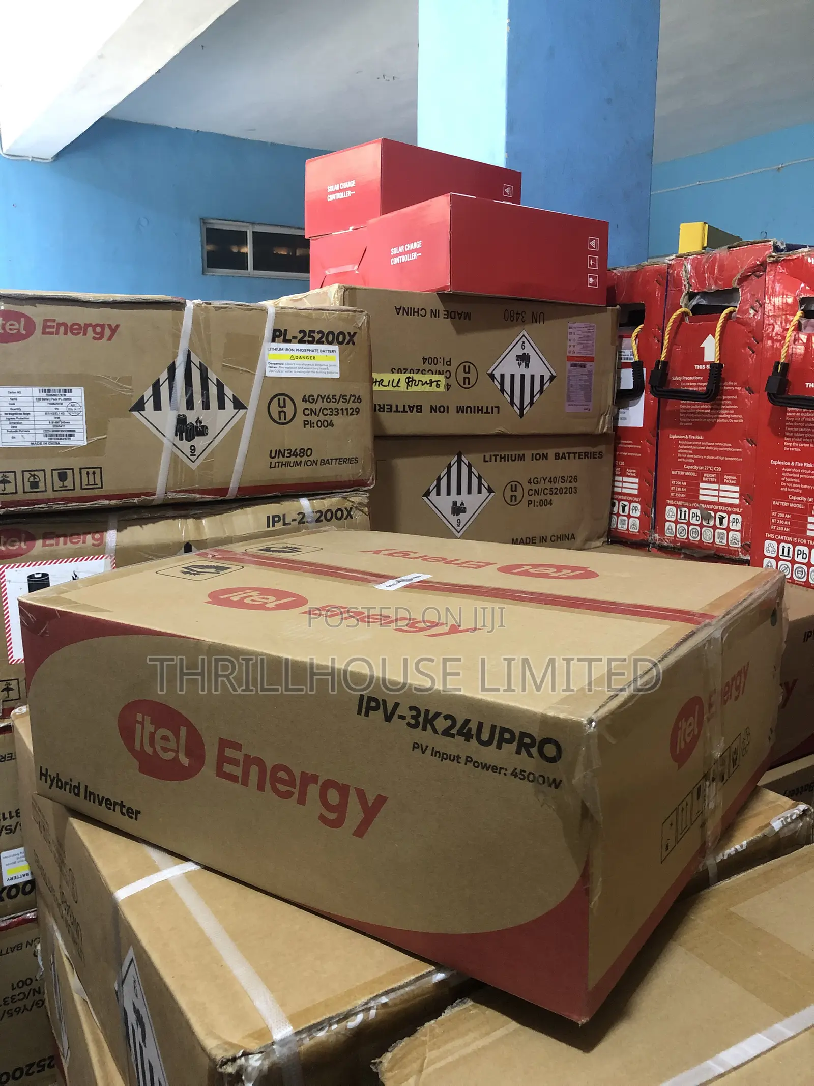 3kW-24v Itel Hybrid Inverter - Best Price!