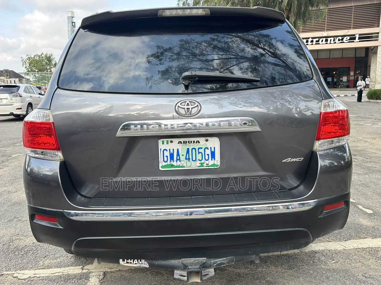 Toyota Highlander Limited 3.5l 4WD 2013 Gray