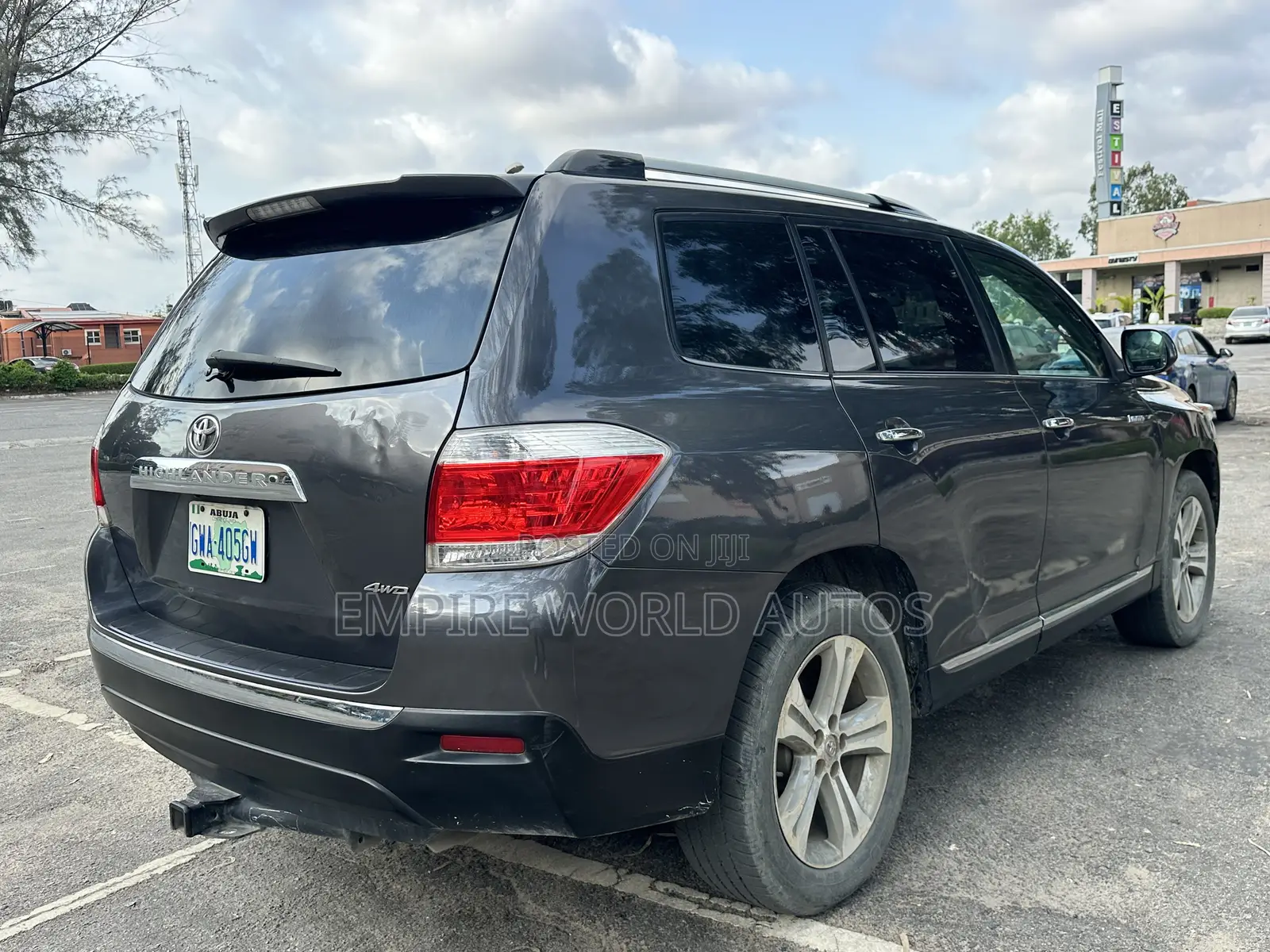 Toyota Highlander Limited 3.5l 4WD 2013 Gray