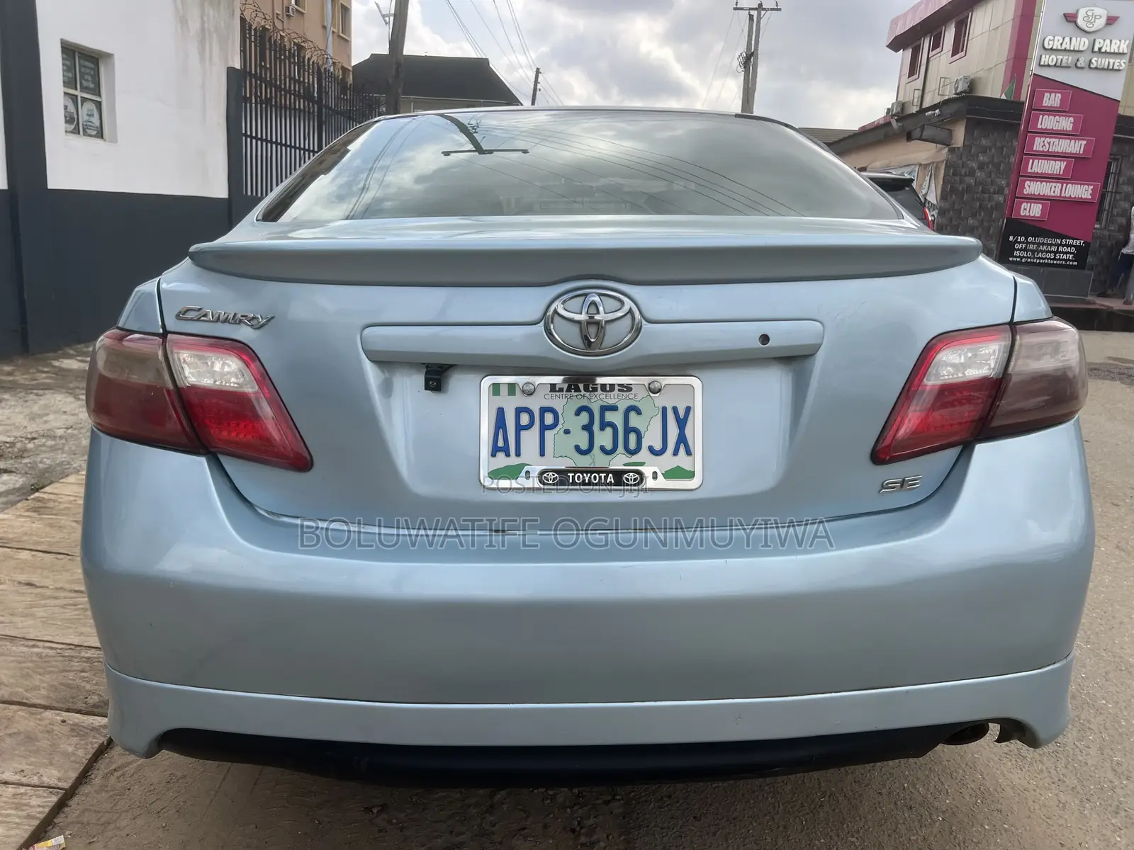 Toyota Camry SE 4dr Sedan (2.4L 4cyl 5A) 2008 Blue