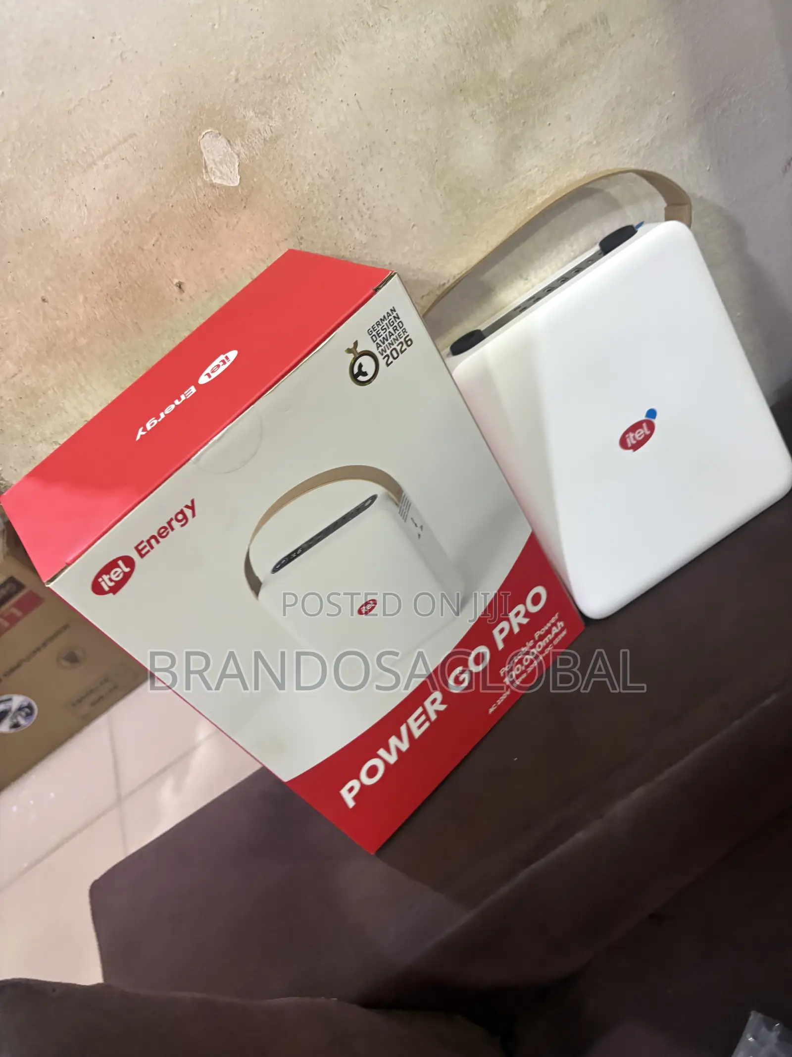 Itel Energy Power Go Pro 100000mAh Power Bank for Everyday Charging