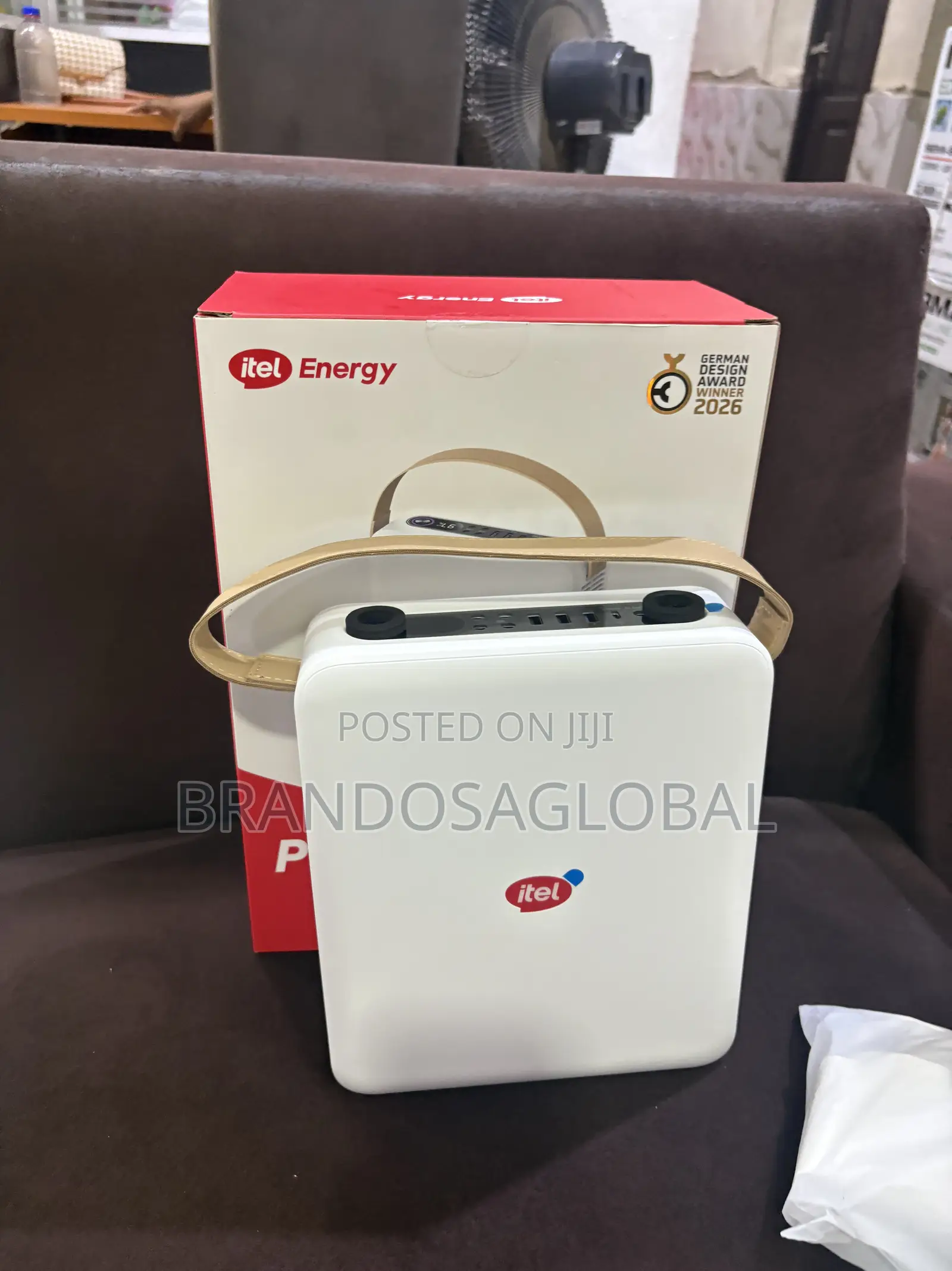 Itel Energy Power Go Pro 100000mAh Power Bank for Everyday Charging