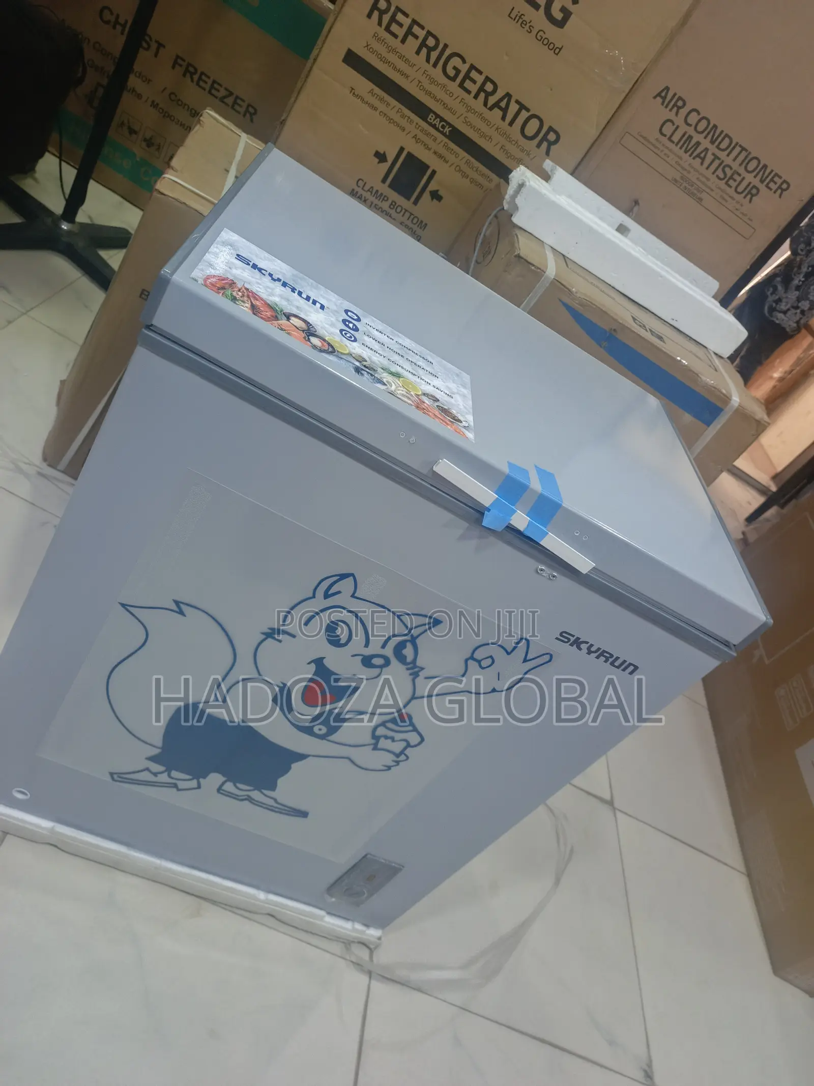 Skyrun High-Efficiency Green Inverter Chest Freezer