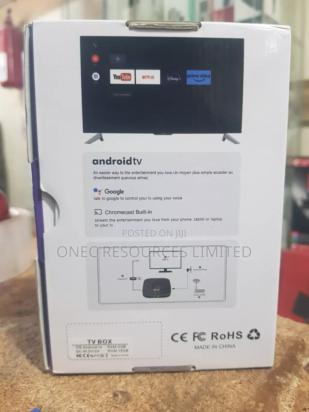 TV98 Android TV Box Android 14.0 8k 5G