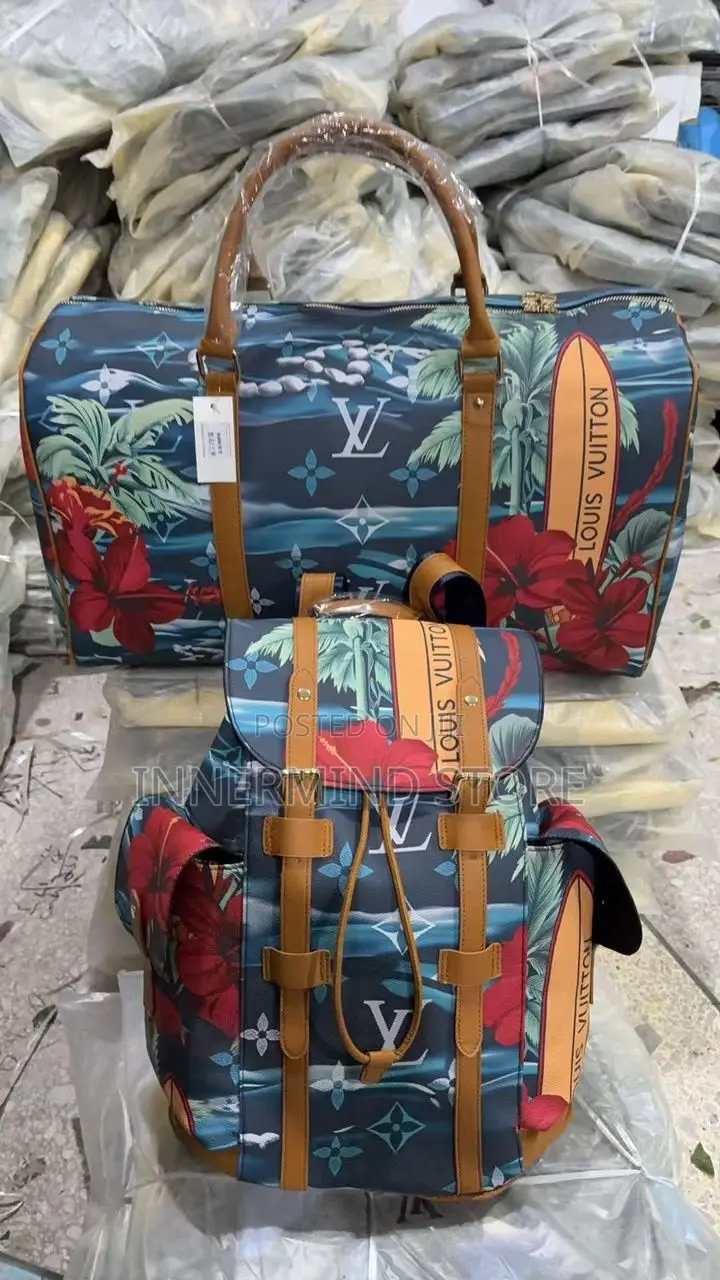 High Quality Louis Vuitton Combo Bagpack and Duffle Bag