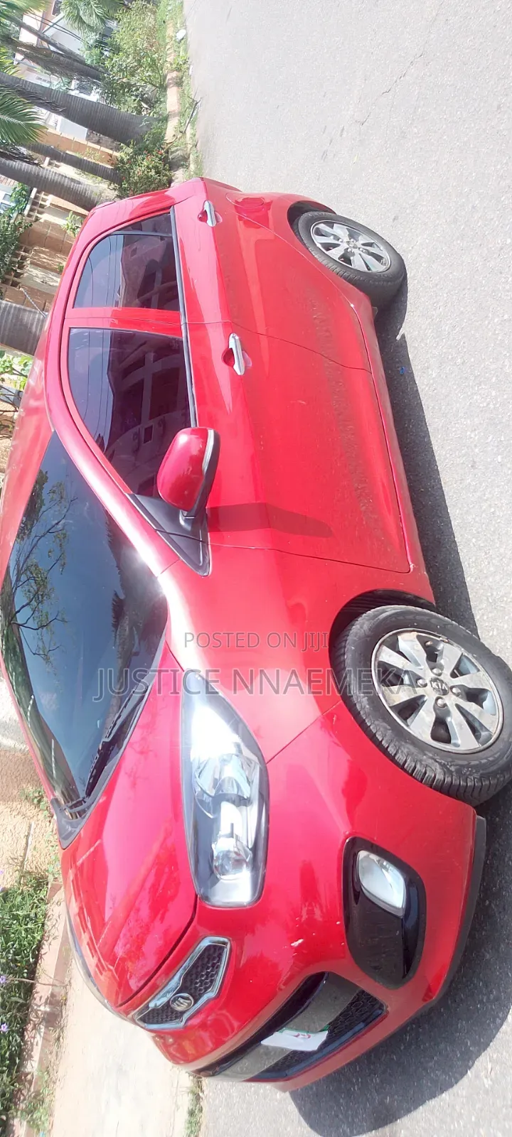 Kia Morning 2013 Red