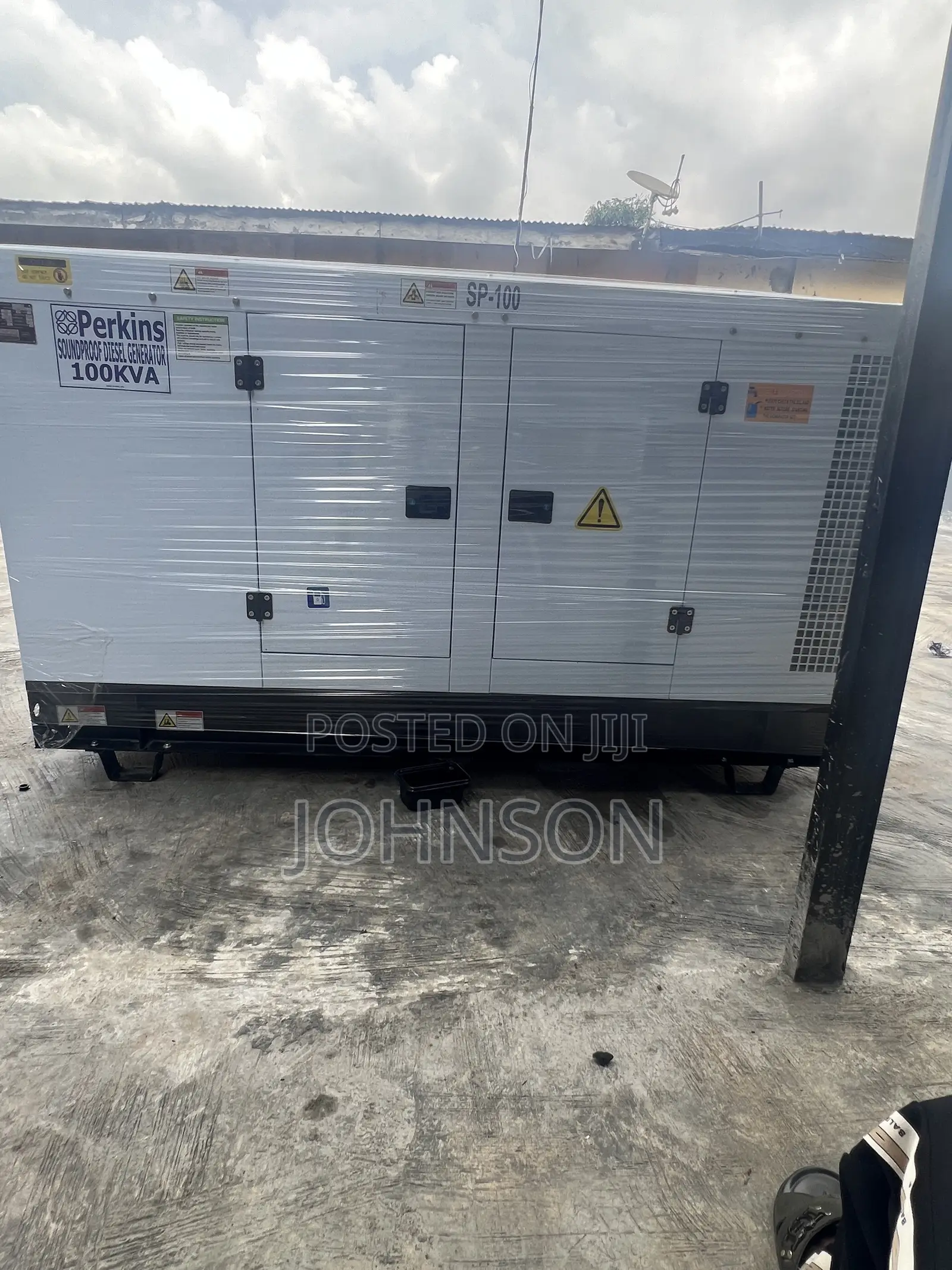 100kva Brand New UKPerkins Soundproof Diesel Generator 100% Copper 