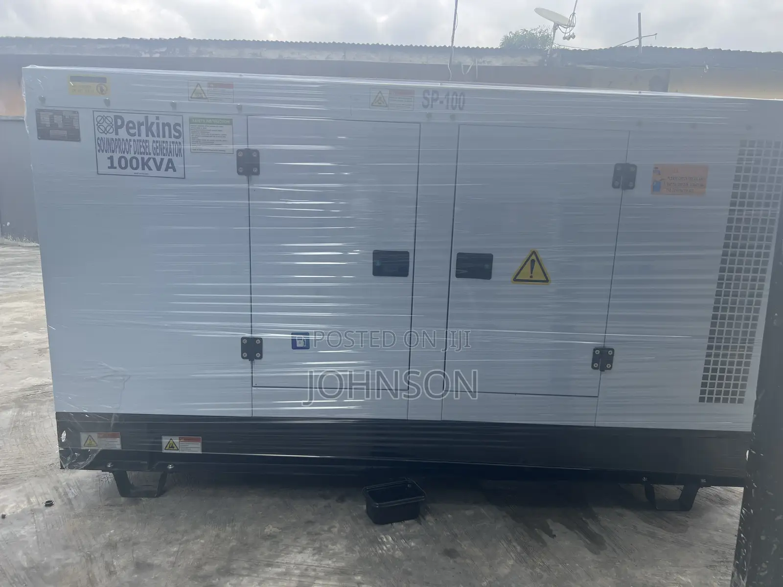 100kva Brand New UKPerkins Soundproof Diesel Generator 100% Copper 