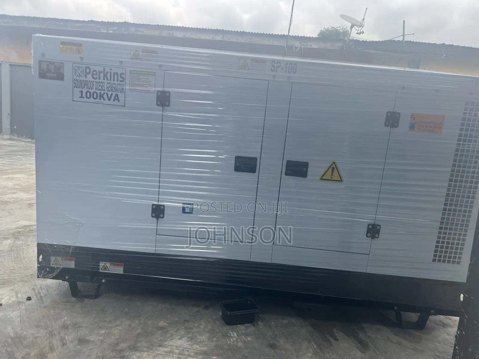 100kva Brand New UKPerkins Soundproof Diesel Generator 100% Copper 