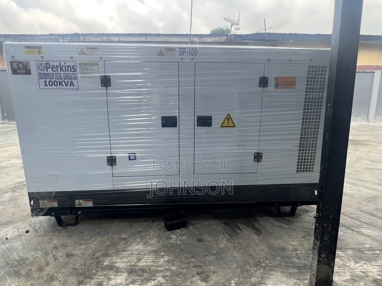 100kva Brand New UKPerkins Soundproof Diesel Generator 100% Copper 