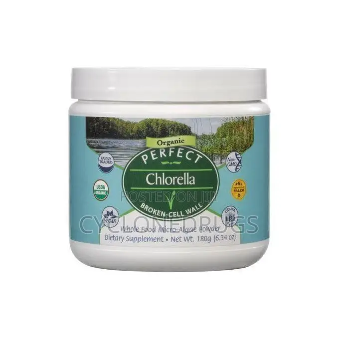 Chlorella - Organic & Fairly-Traded Chlorella - 180g Powder.