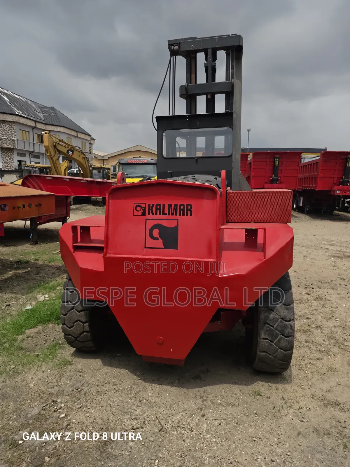 A Kalmar 15tons Manual Forklift