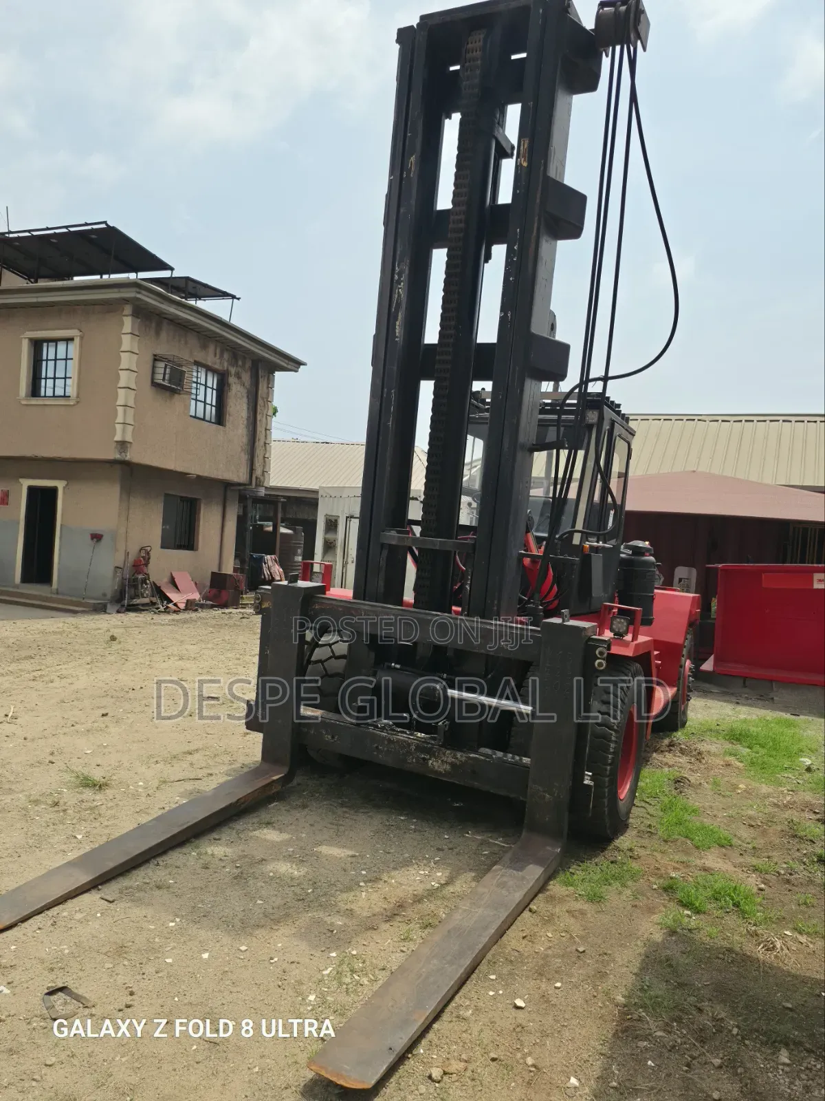 A Kalmar 15tons Manual Forklift