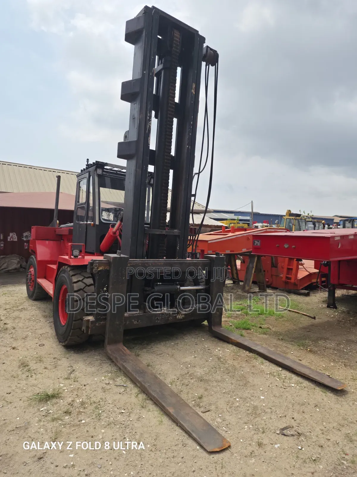 A Kalmar 15tons Manual Forklift